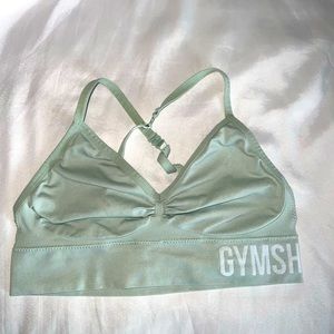 Gymshark Mint Green Bralette S